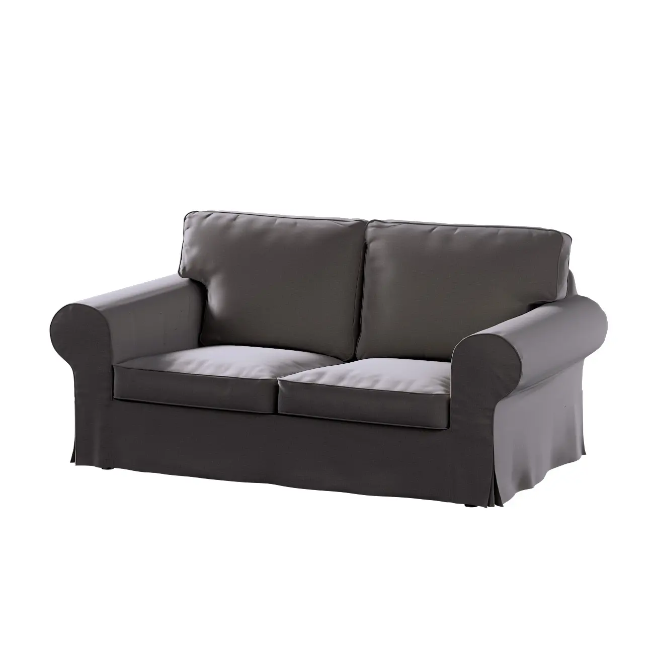 Dekoria Potah na pohovku IKEA Ektorp 2-místná rozkládací  NOVÝ MODEL 2012, hnědá, Ektorp 2-m rozkl. od 2012, Ingrid, 705-45