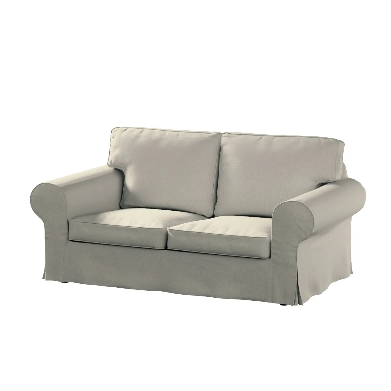 Dekoria Potah na pohovku IKEA Ektorp 2-místná rozkládací  NOVÝ MODEL 2012, béžová melanž, Ektorp 2-m rozkl. od 2012, Amsterdam, 704-54