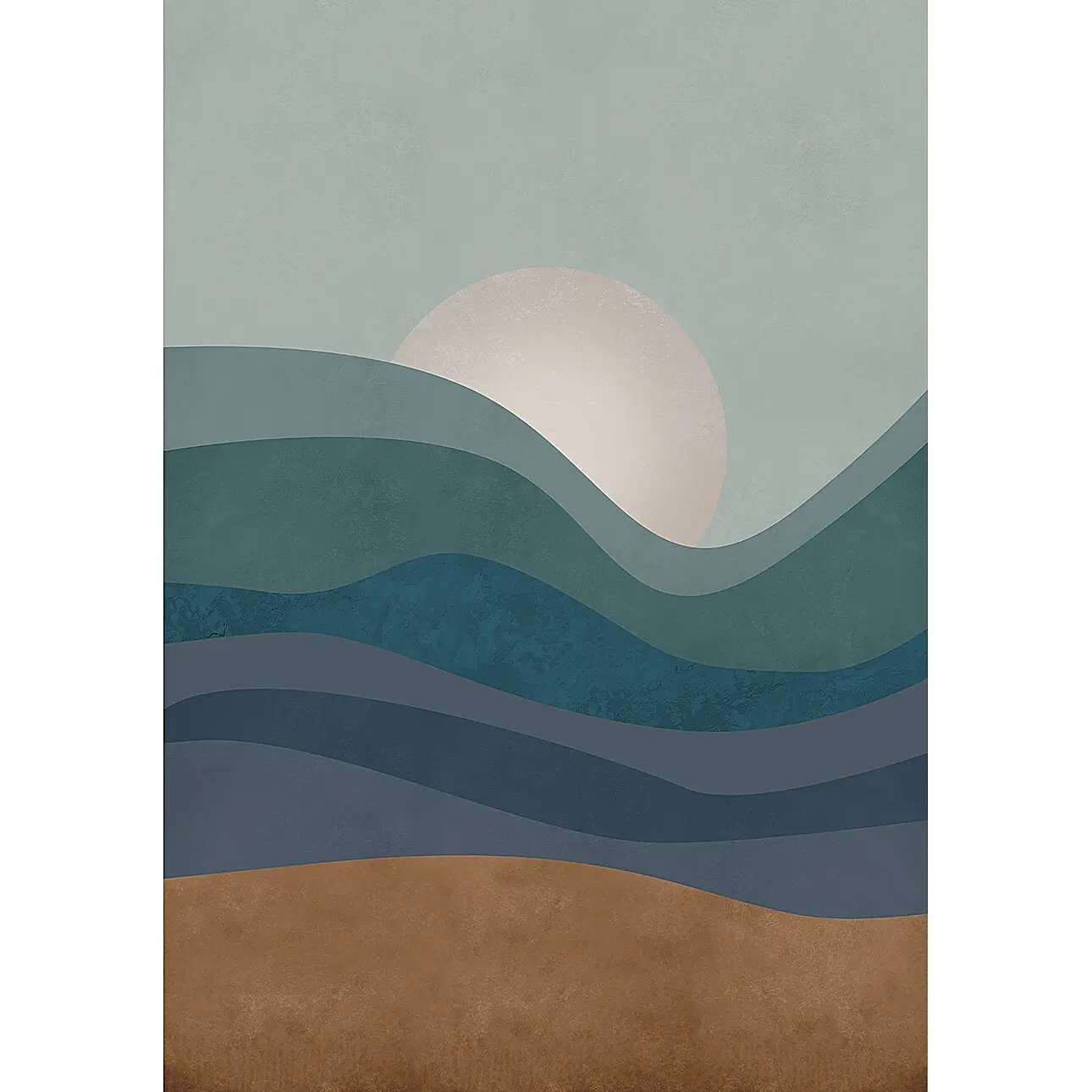 Dekoria Obraz na plátně Moon, 50 x 70 cm