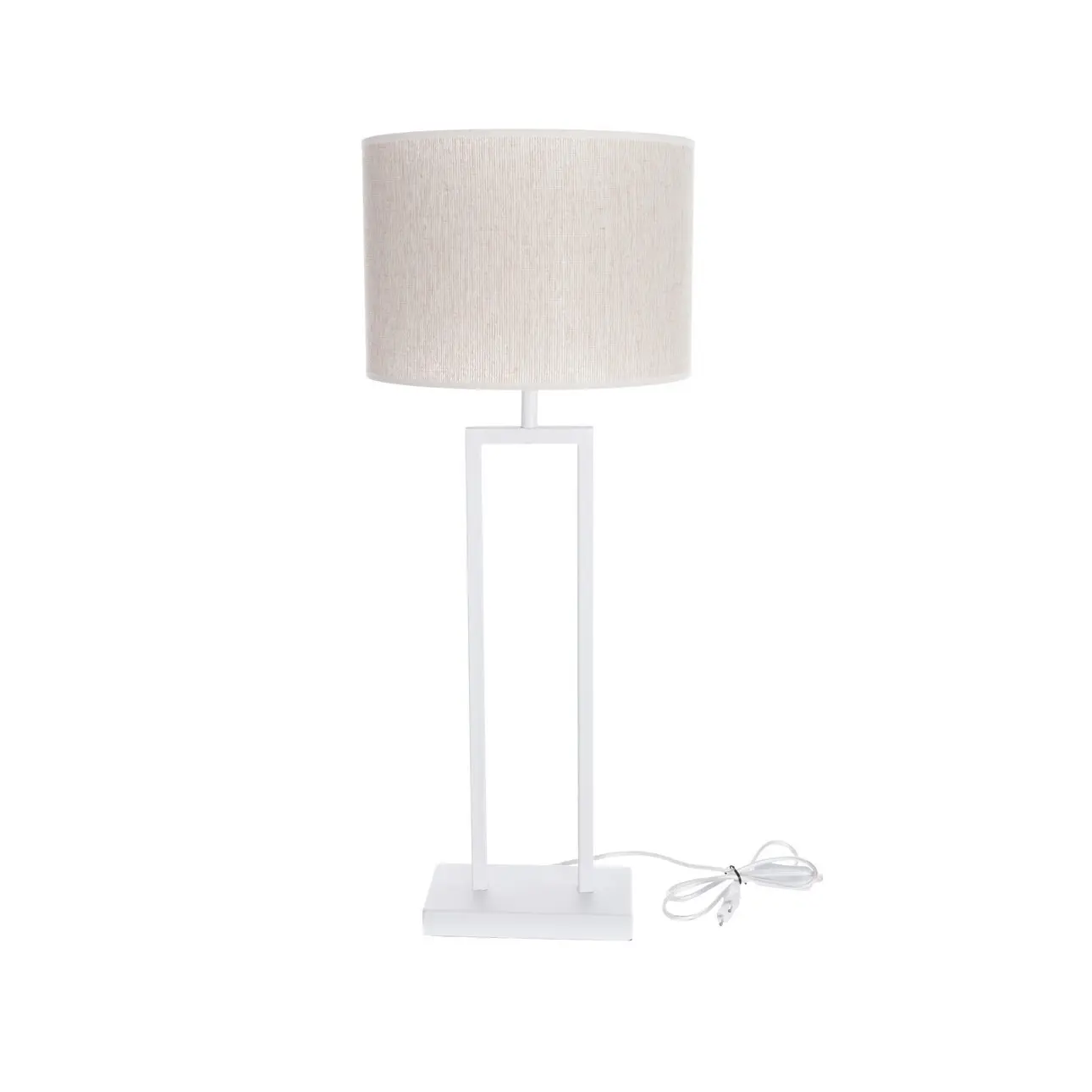 Dekoria Stolní lampa Snow White 78cm, 30 x 78 cm