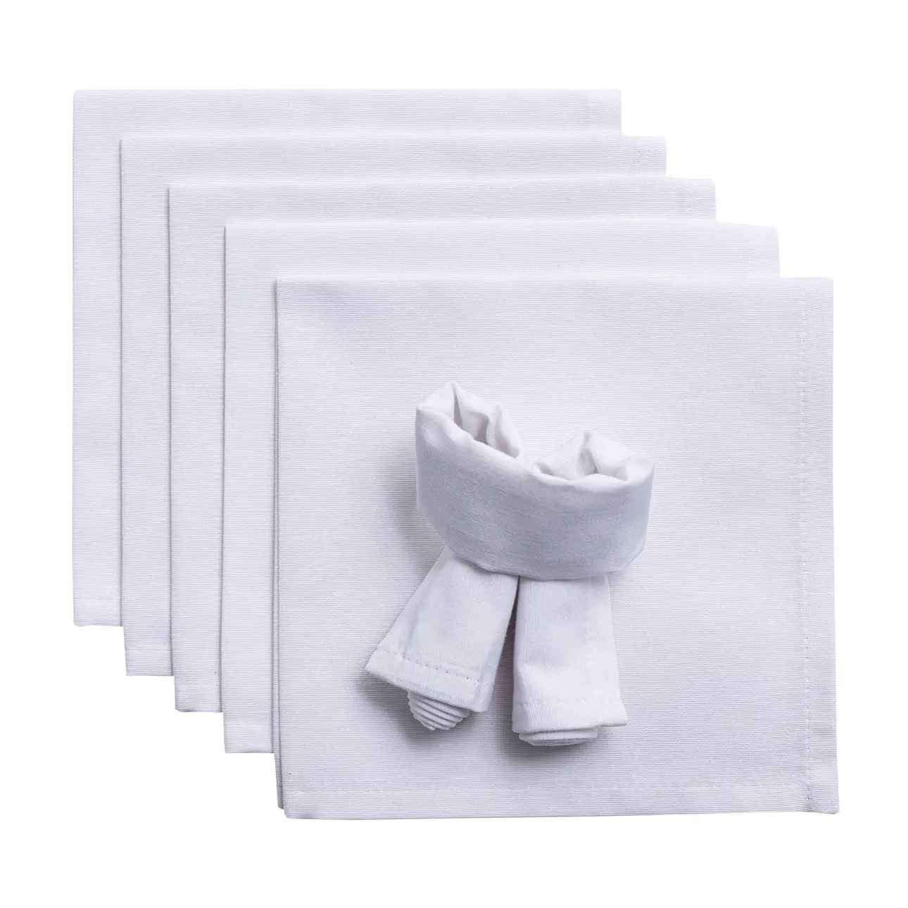 Dekoria Sada ubrousků 6 ks 42x42cm Loneta 133-02, 42x42cm