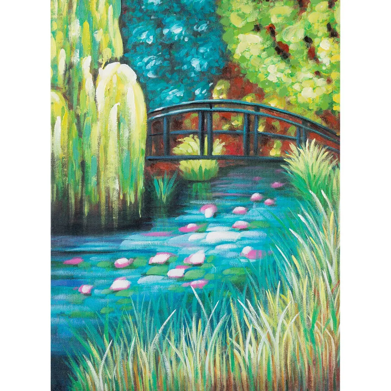 Dekoria Obraz na plátně Bridge 50x70cm, 50 x 2,5 x 70 cm