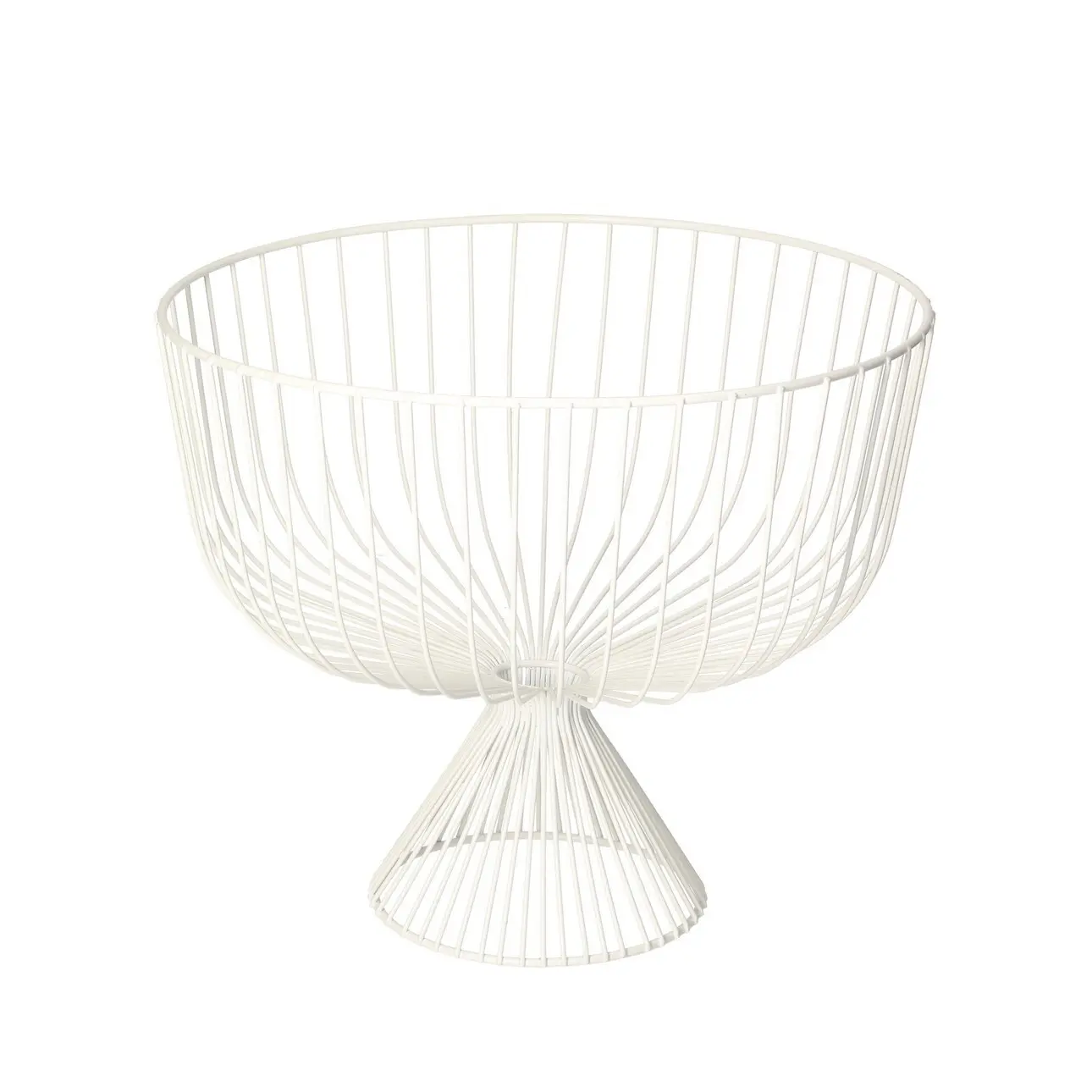 Dekoria Miska Elin ⌀30cm white, ⌀ 30 x 25,5 cm