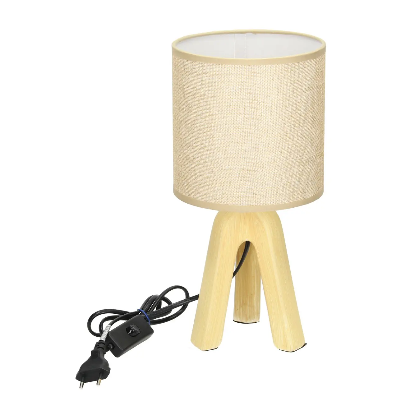 Dekoria Lampa stołowa Aloa sand, 15 x 30,5 cm
