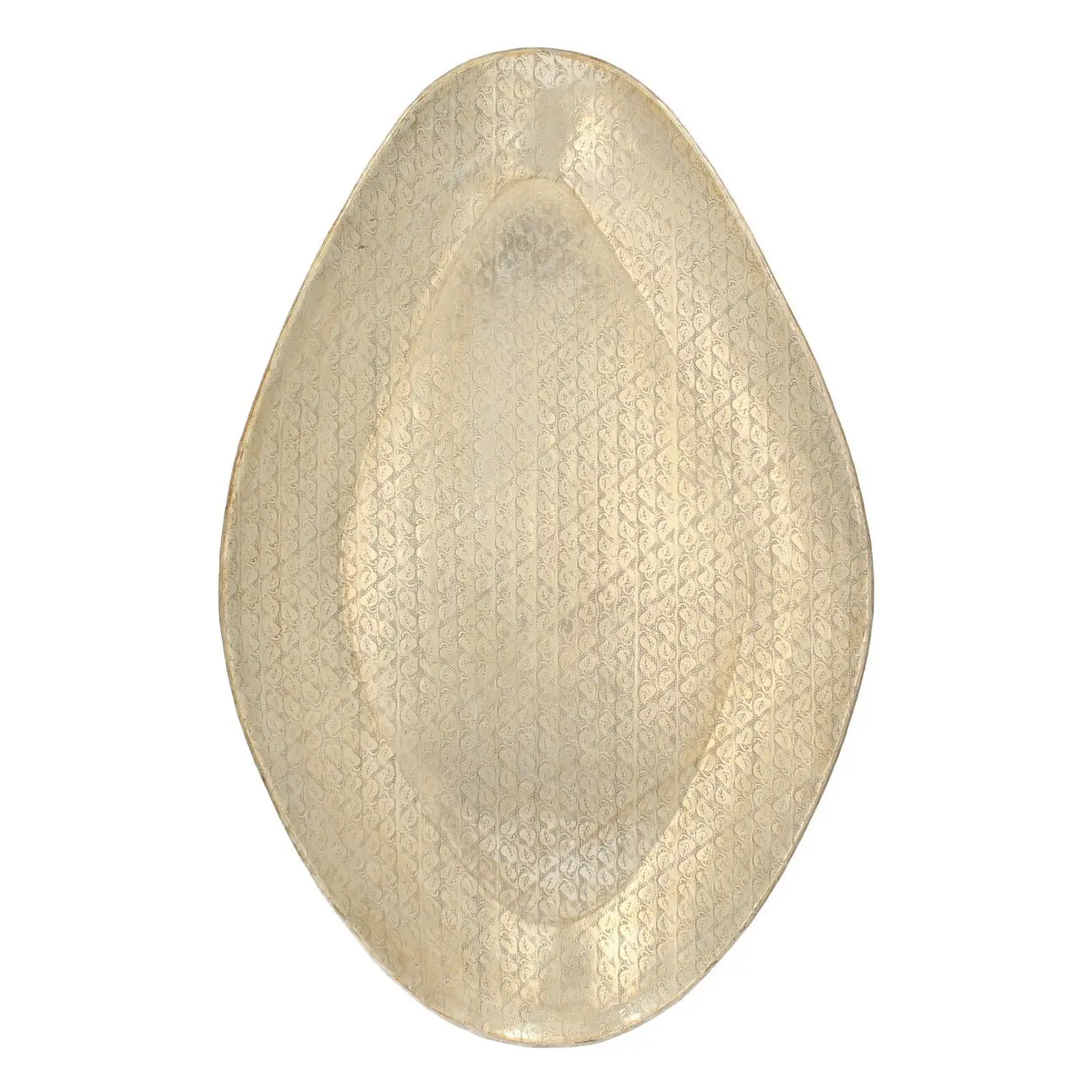 Dekoria Talíř Lynet 66x43x3cm, 66 x 43 x 3 cm
