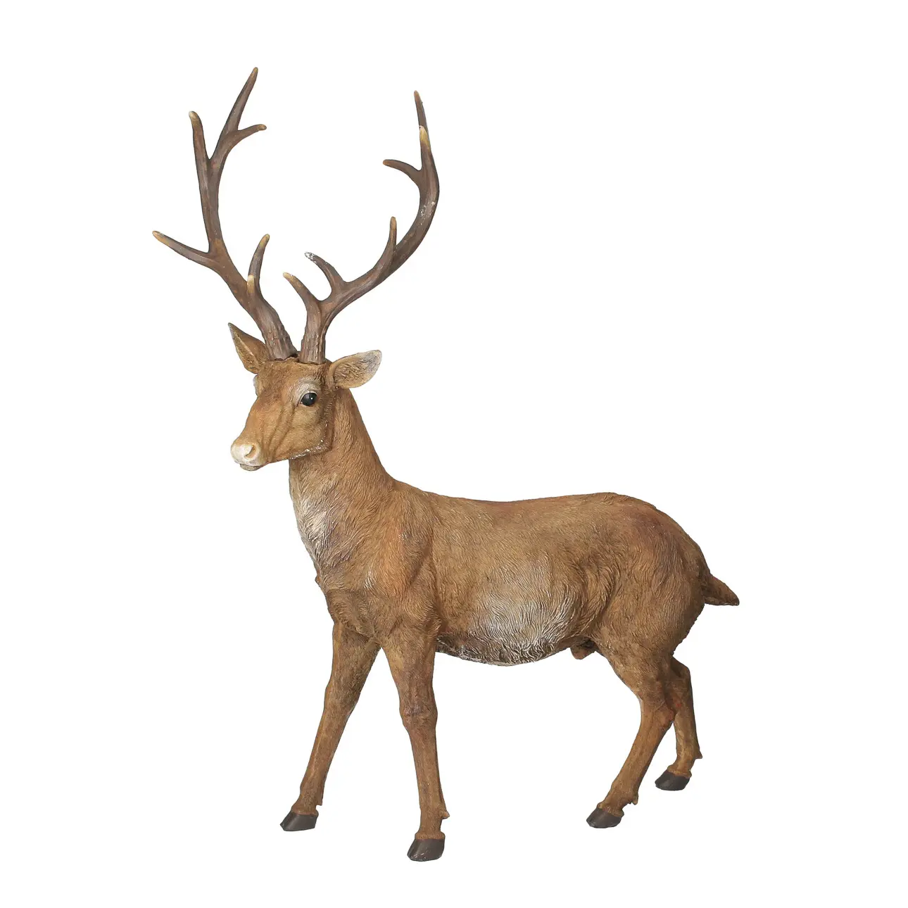 Dekoria Figurka Deer 56x20x69 cm brown, 56x20x69 cm