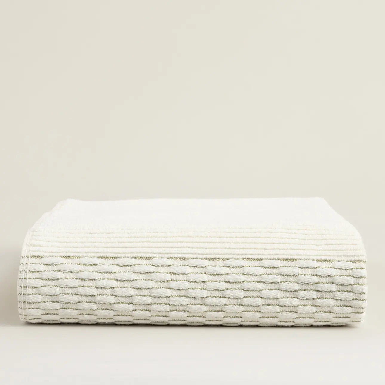 Dekoria Ručník Ripple 70x140 cm ivory, 70 x 140 cm