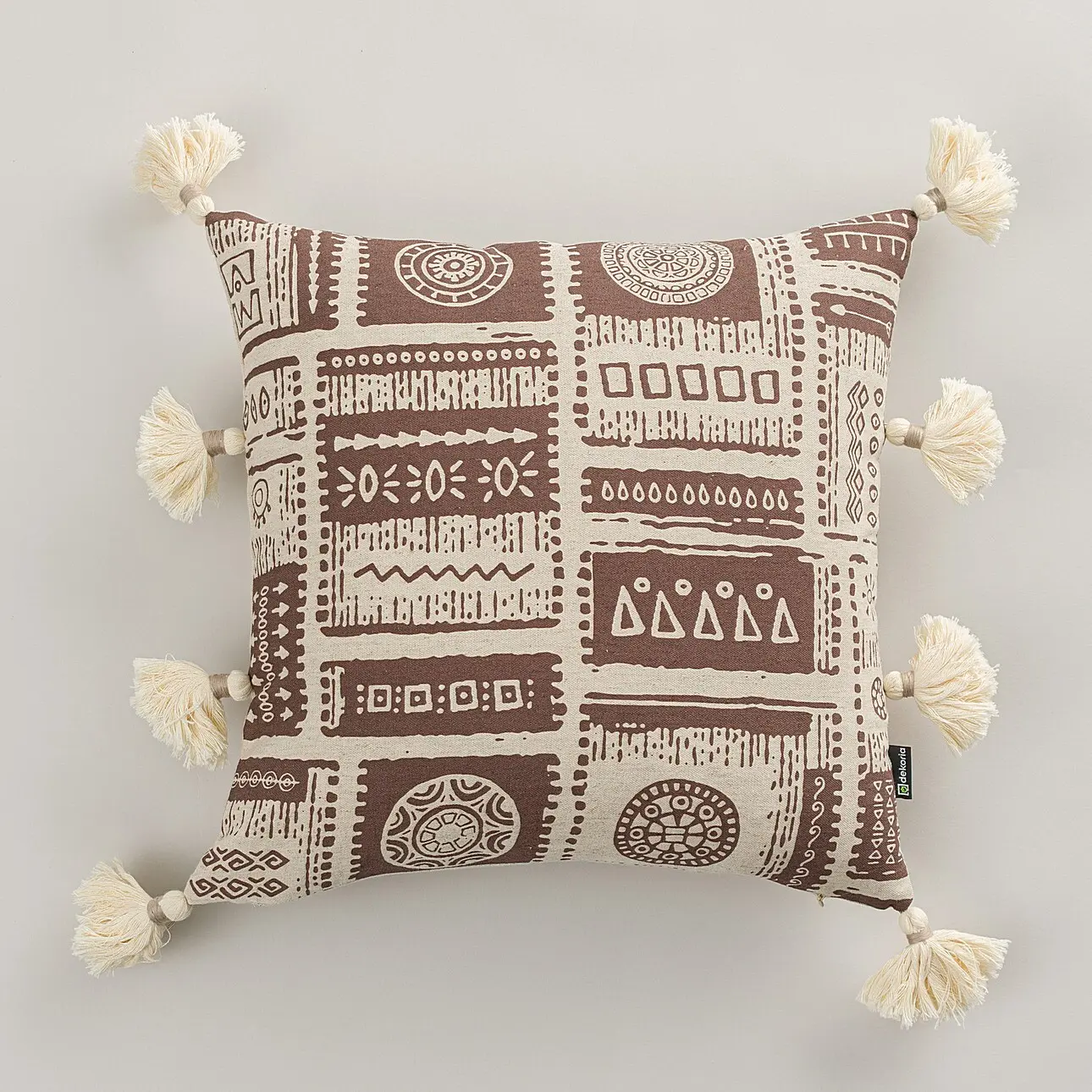 Dekoria Povlak na polštář Tassel Nomad Tribal 45x45 cm, 45x45