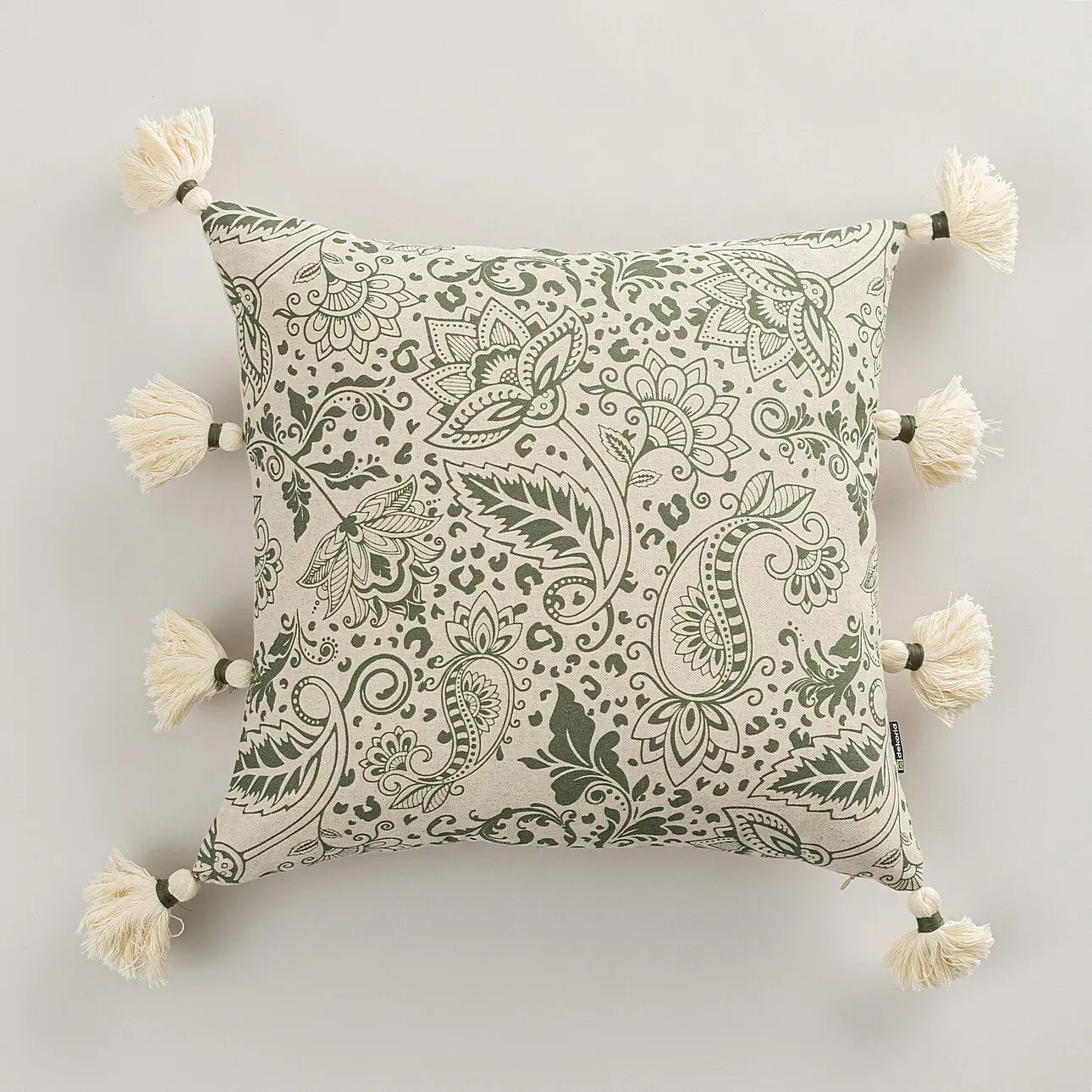 Dekoria Povlak na polštář Tassel Nomad Floral 45x45 cm, 45x45