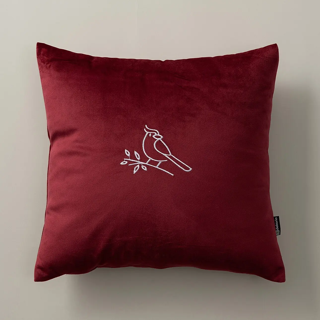 Dekoria Potah na polštář Bird on Branch 43x43 cm, 43 x 43cm