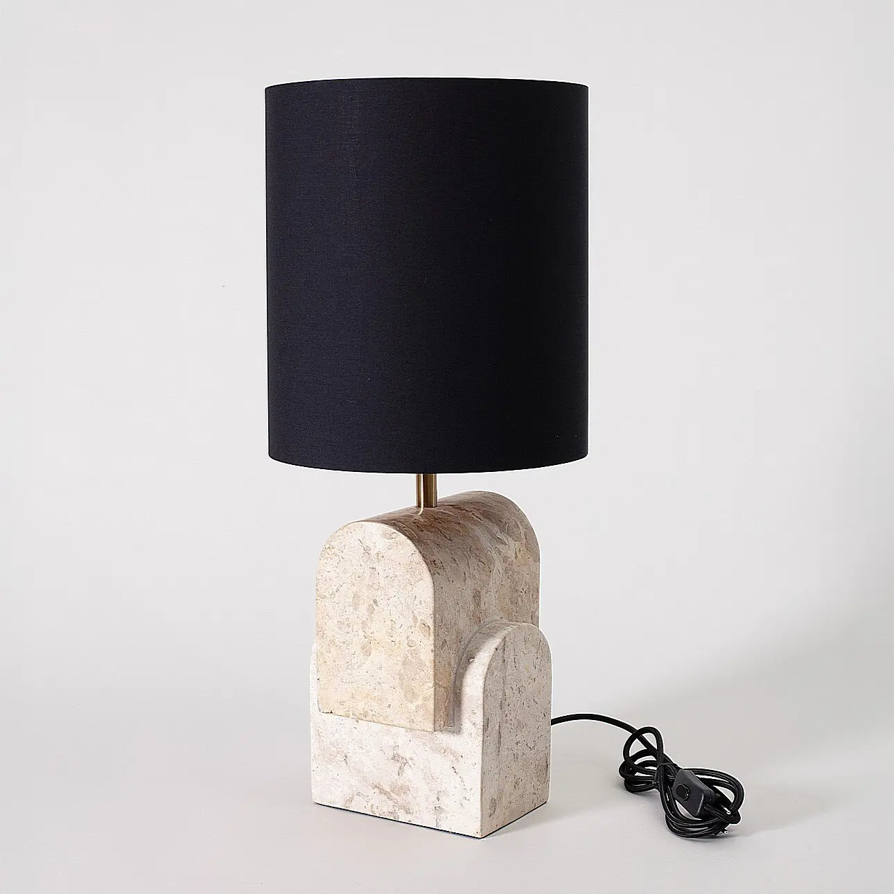 Dekoria Stolní lampa Petra 64 cm, 28x28x64 cm