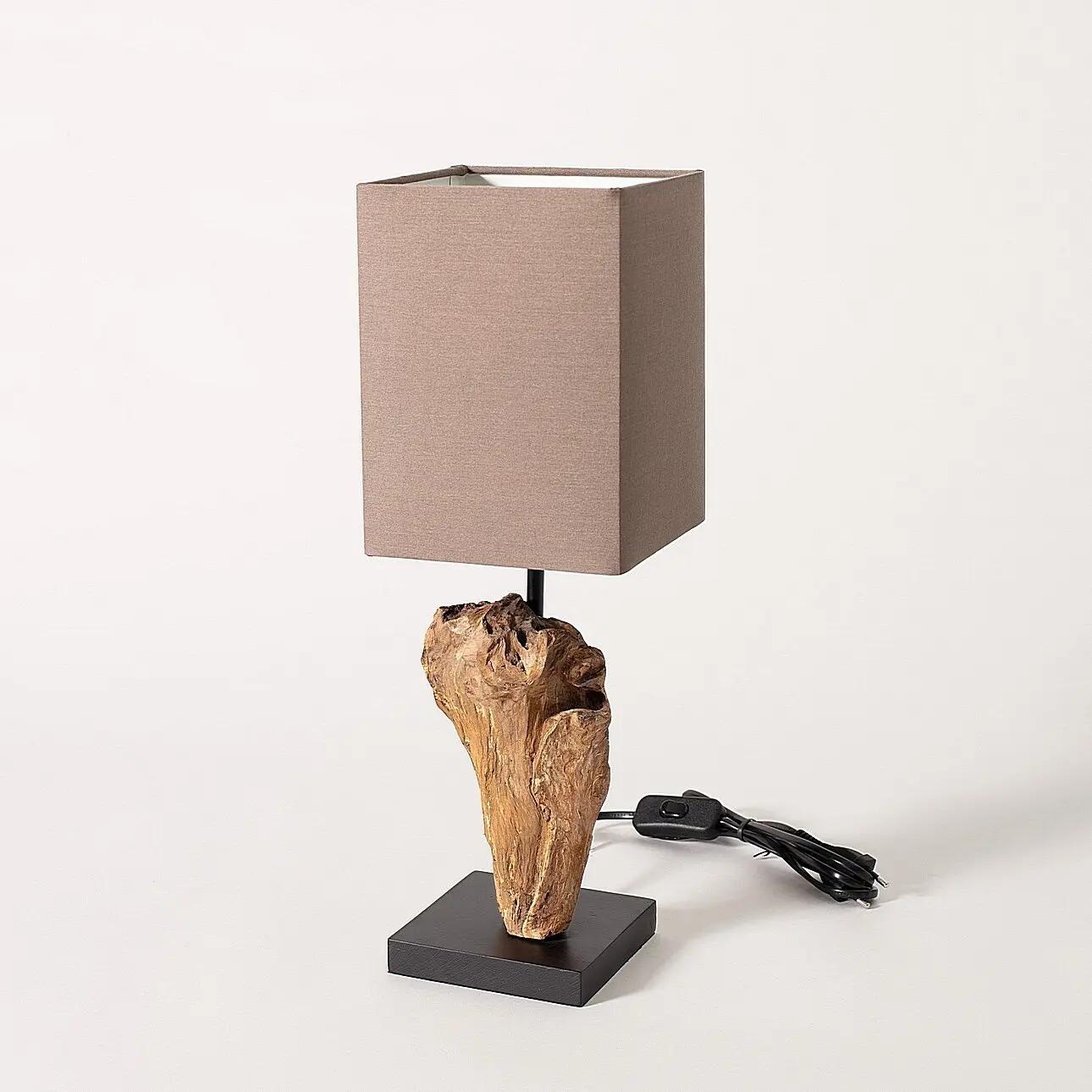 Dekoria Stolní lampa Galla 44 cm, 15x15x44 cm