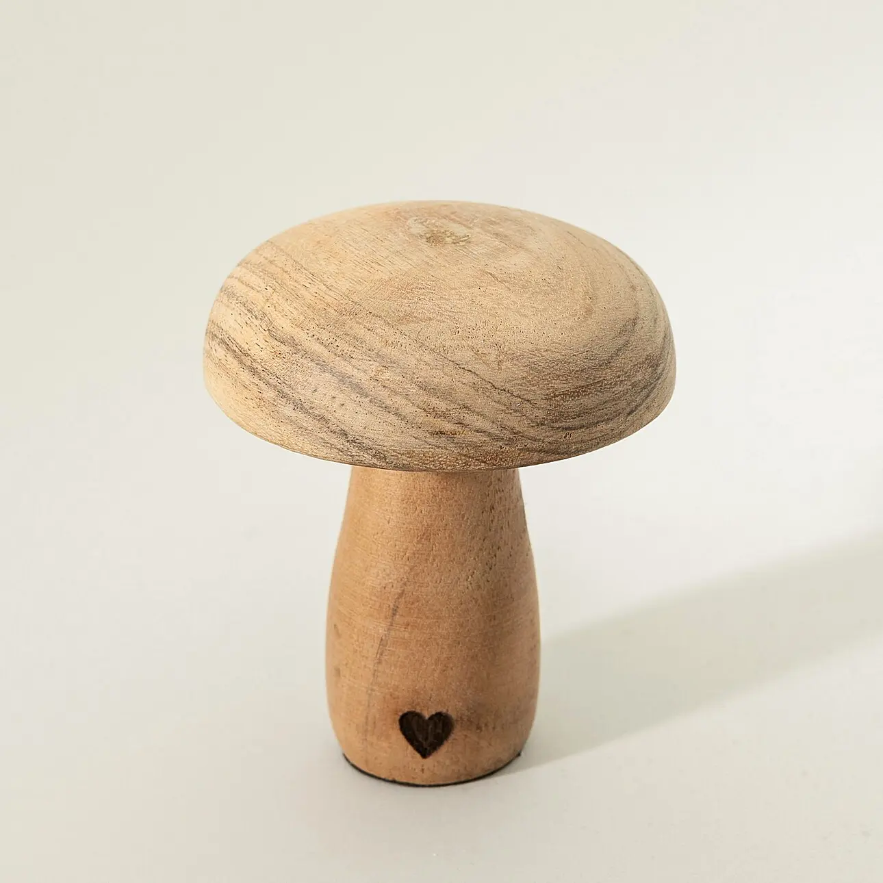 Dekoria Houba Heartcap 9x9x11 cm, 9x9x11 cm