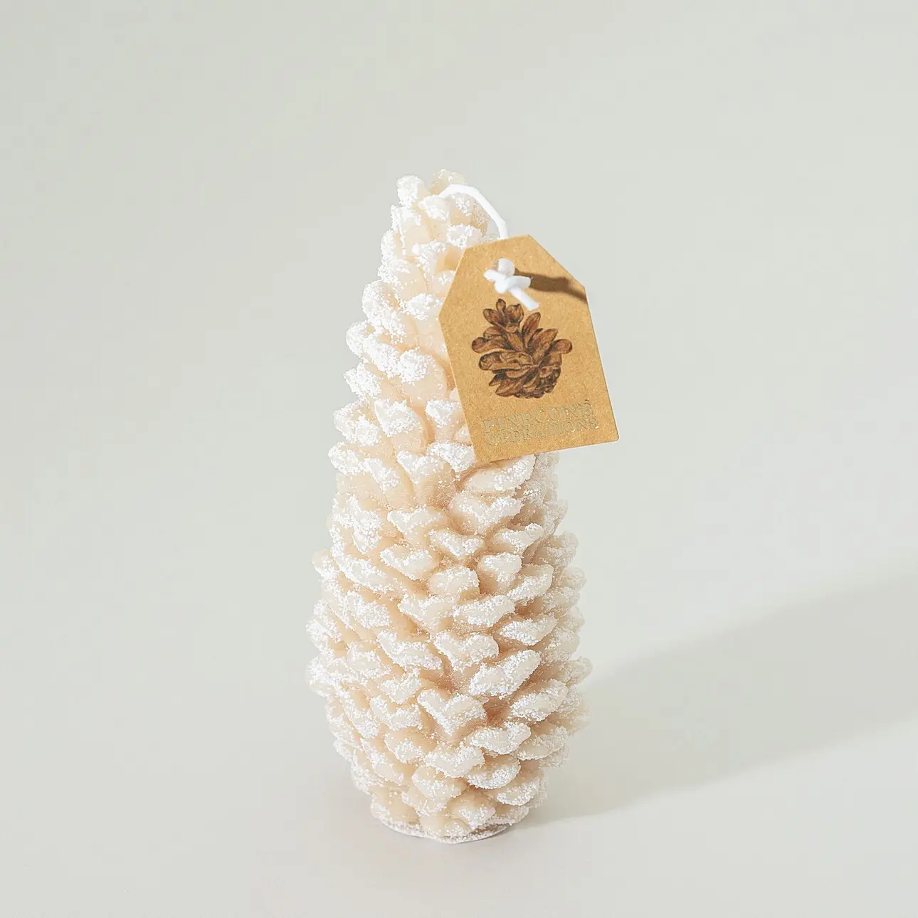 Dekoria Svíčka Pine Frost I 7x18 cm, 7x7x18 cm