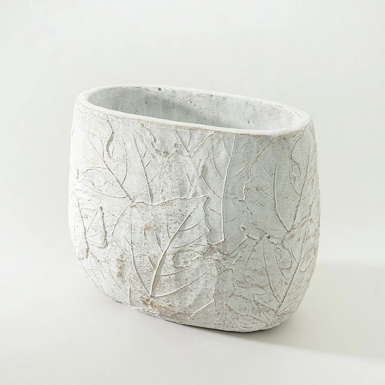Dekoria Květináčový obal Leaf II 25x14x21 cm, 25x14x21 cm