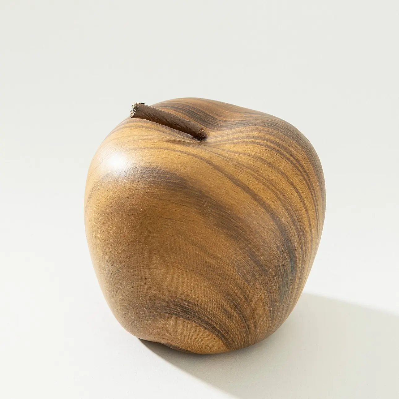 Dekoria Dekorace Wooden Apple I 12 cm, 12x12x12 cm