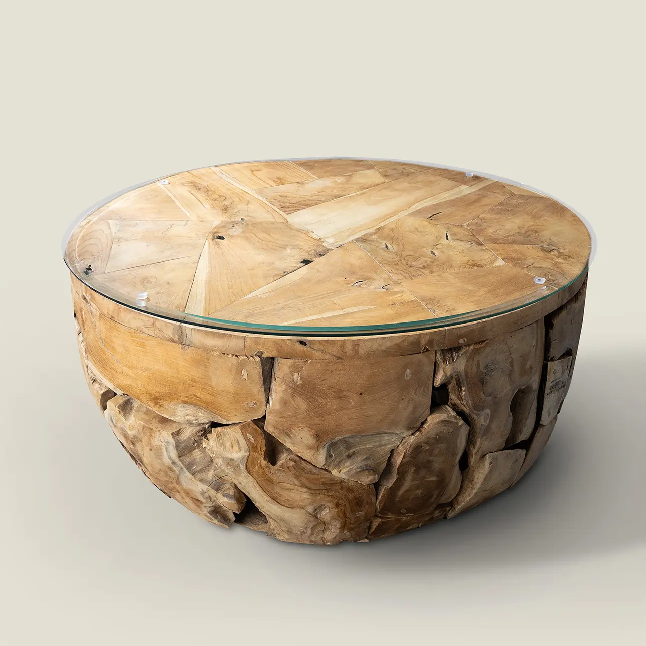 Dekoria Konferenční stolek Boreal 100x100x48 cm, 100x100x48 cm