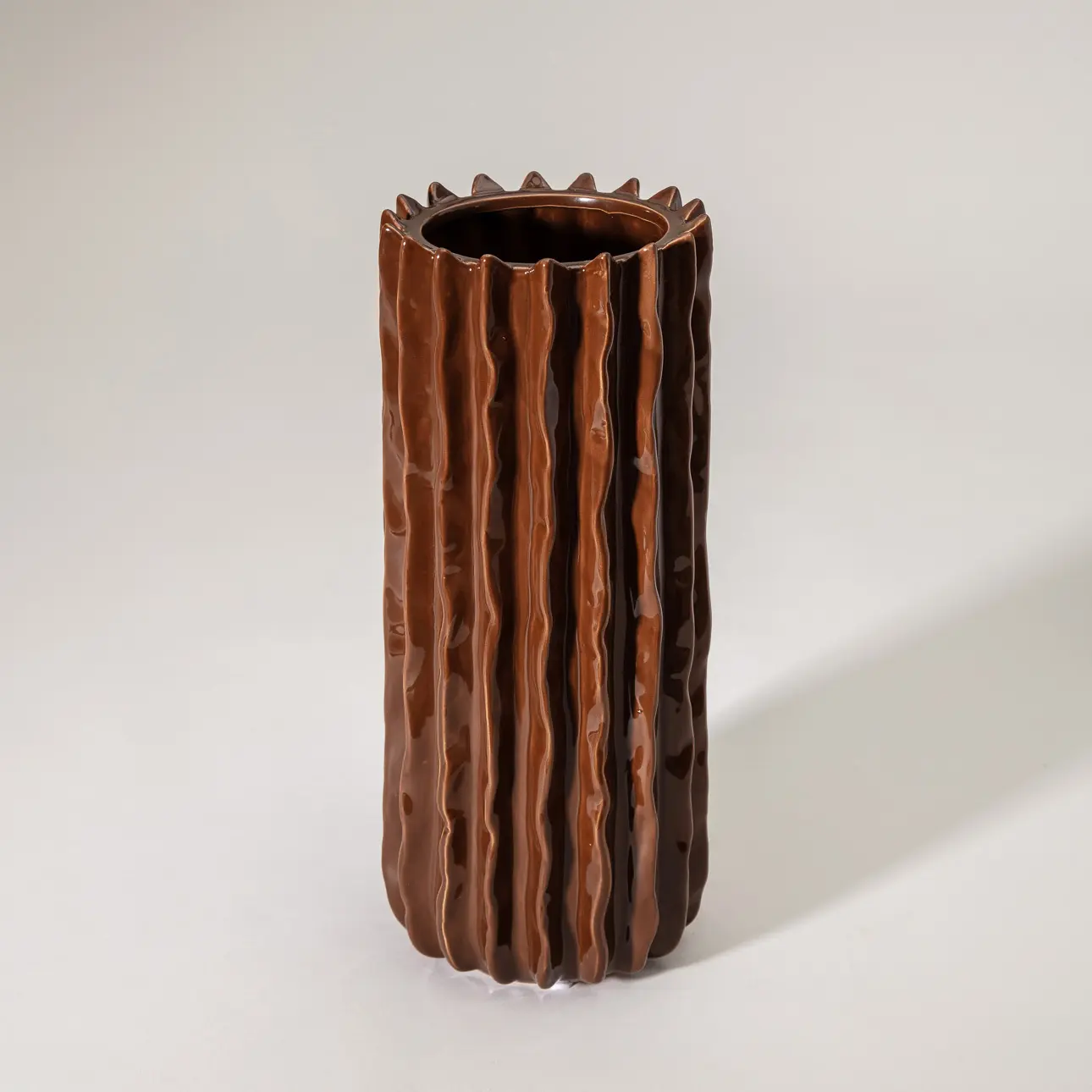 Dekoria Vase Bellissimo 13x13x31 cm, 13x13x31 cm