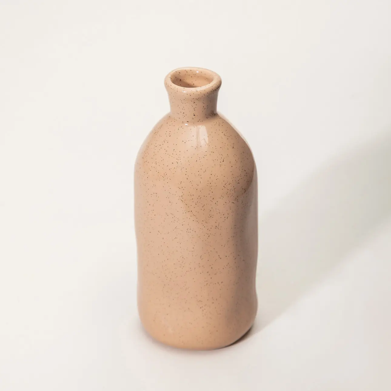 Dekoria Vase Pink Sandstone 7x7x15 cm, 7x7x15 cm