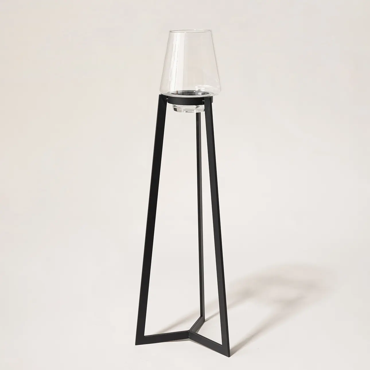 Dekoria Svícen Loft Glow duży 30x30x114 cm, 30x30x114 cm