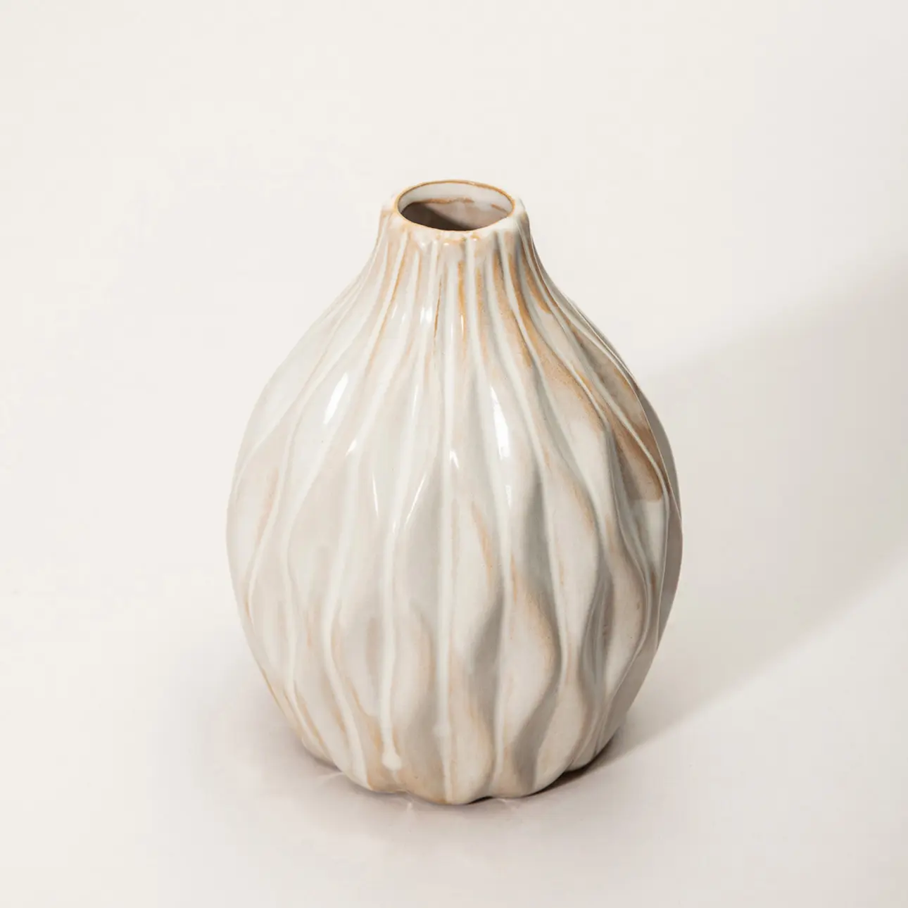 Dekoria Vase Dune Glow 11x11x14 cm, 11x11x14 cm