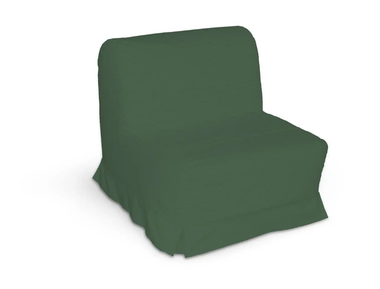 Dekoria Potah na pohovku Lyckesele 1-místná, Forest Green - zelená, sofa Lyckesele 1os., Cotton Panama, 702-51