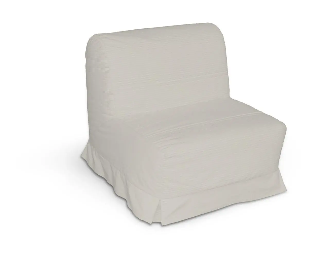Dekoria Potah na pohovku Lyckesele 1-místná, stříbrošedá, sofa Lyckesele 1os., Cotton Panama, 702-45