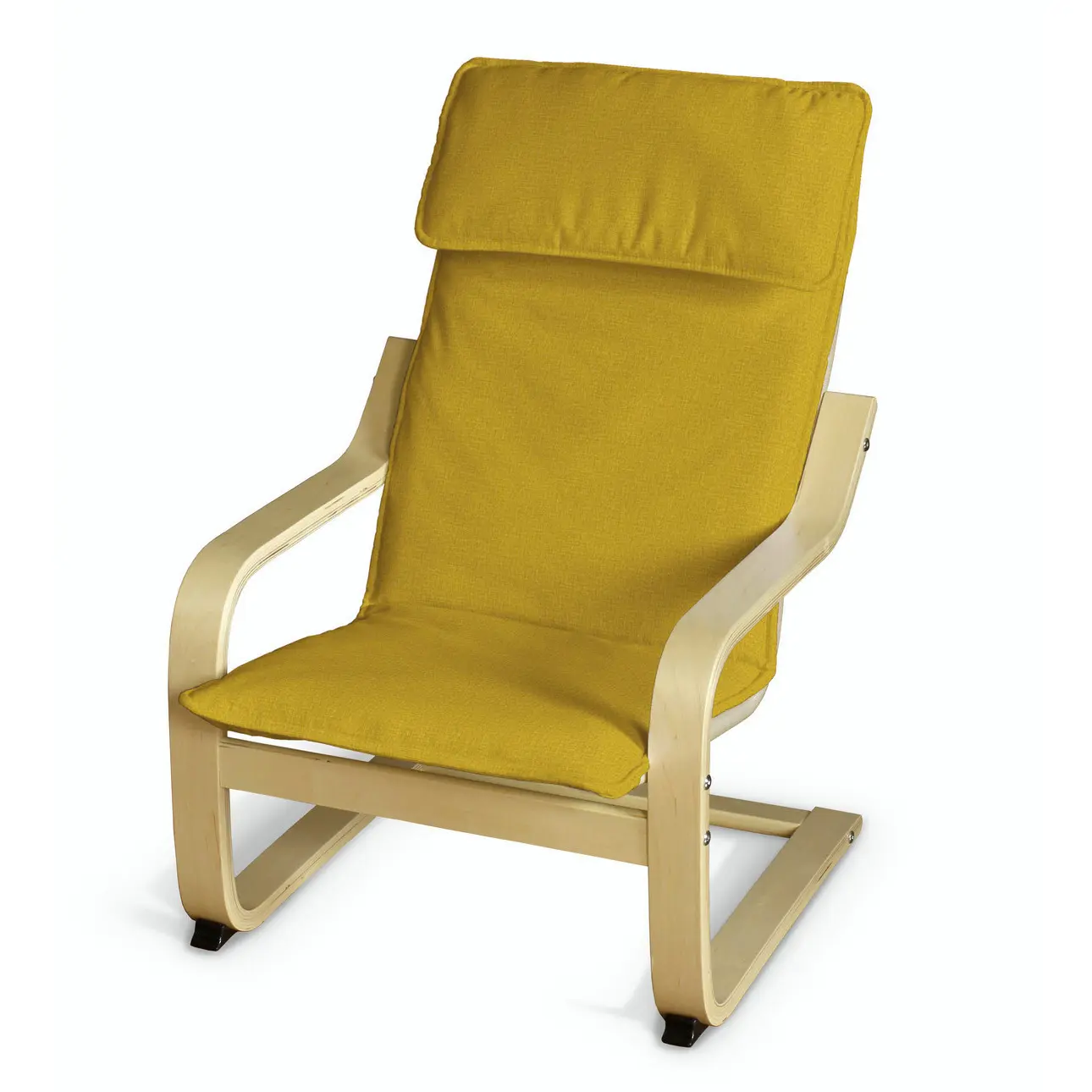 Dekoria Sedák na dětské křeslo IKEA Poäng, medová, Poäng - dětské křeslo, Ingrid, 705-46