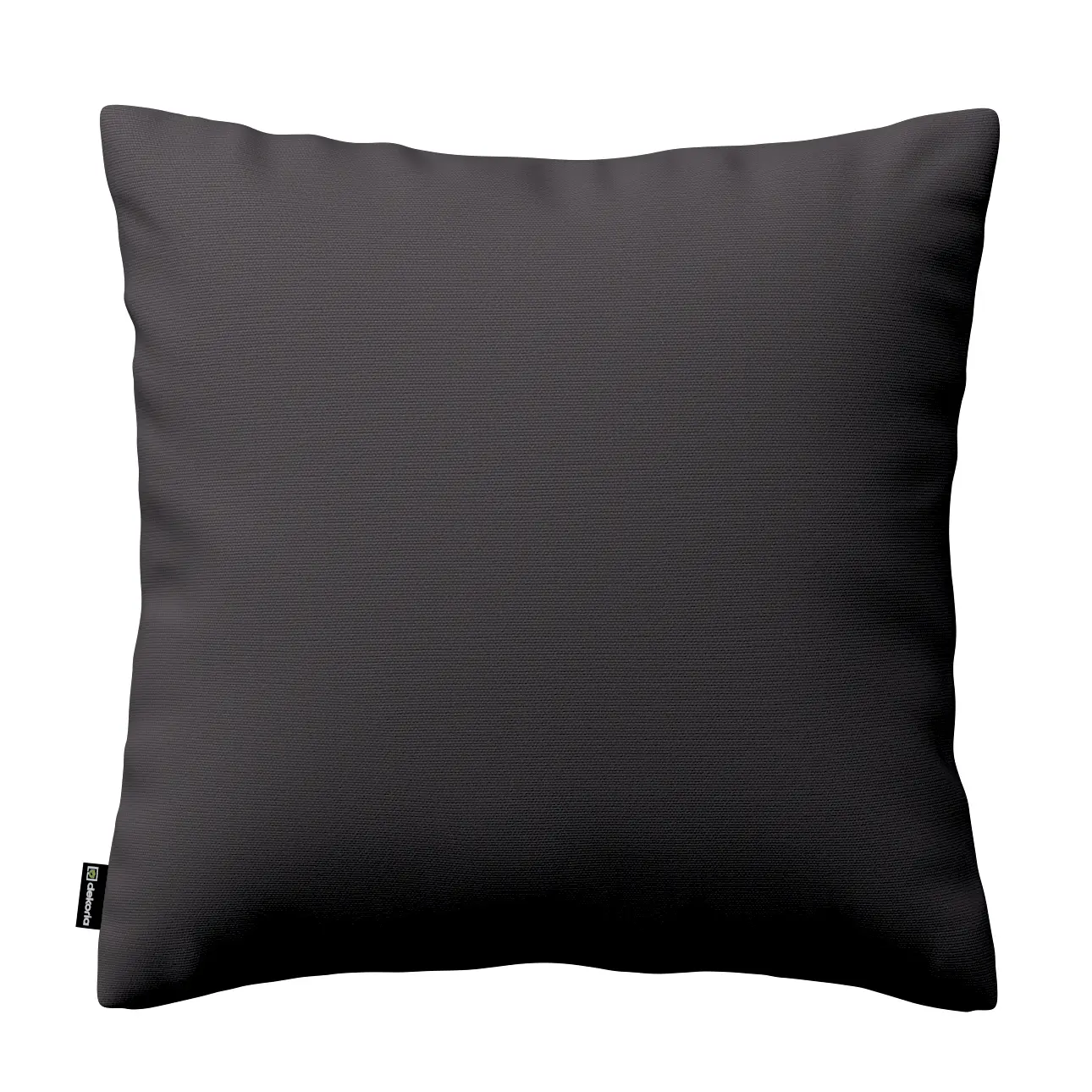 Dekoria Kinga - potah na polštář jednoduchý, Black - černá, 50 x 50 cm, Cotton Panama, 702-50