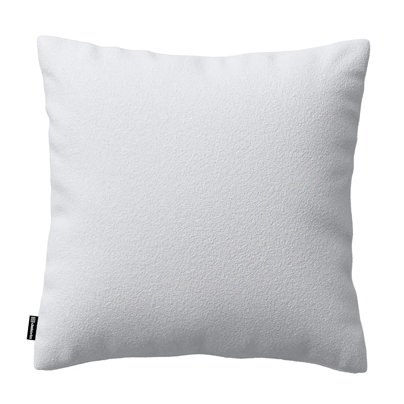 Dekoria Kinga - potah na polštář jednoduchý, bílá, 50 x 50 cm, Boucle Teddy, 702-80