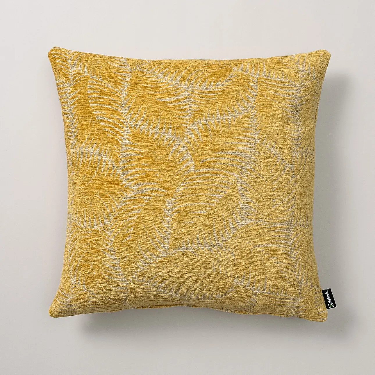 Dekoria Kinga - potah na polštář jednoduchý, med, 50 x 50 cm, Cosy Home, 144-88