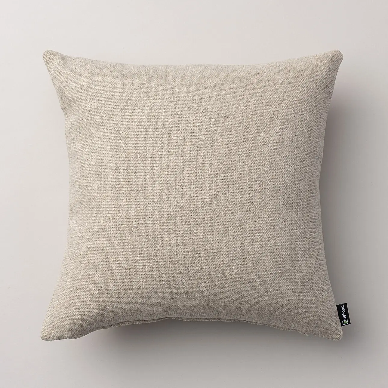 Dekoria Kinga - potah na polštář jednoduchý, přírodní, panamská tkanina, 50 x 50 cm, Hemp Blend, 159-32