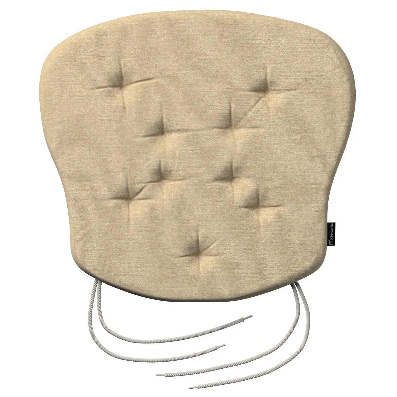 Dekoria Sedák Filip 41x38x3,5cm, písková, 41 x 38 x 3,5 cm, Living Plus, 162-12