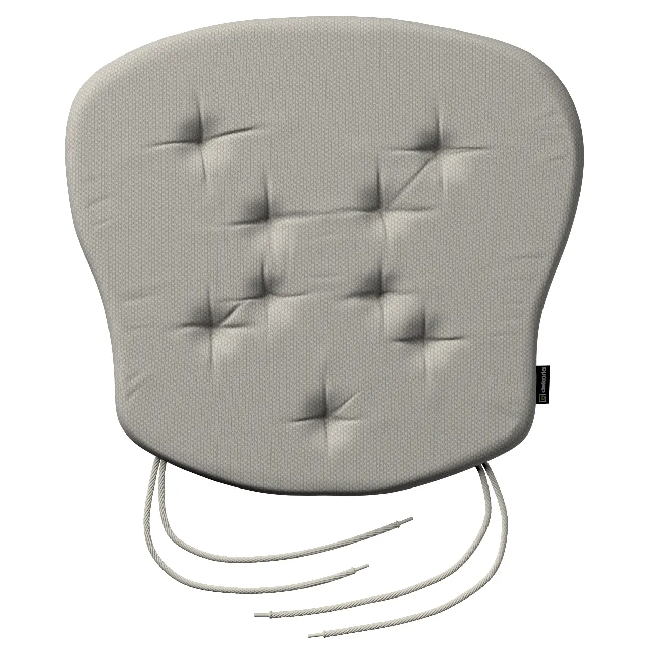Dekoria Sedák Filip 41x38x3,5cm, šedá, 41 x 38 x 3,5 cm, Living Plus, 162-00
