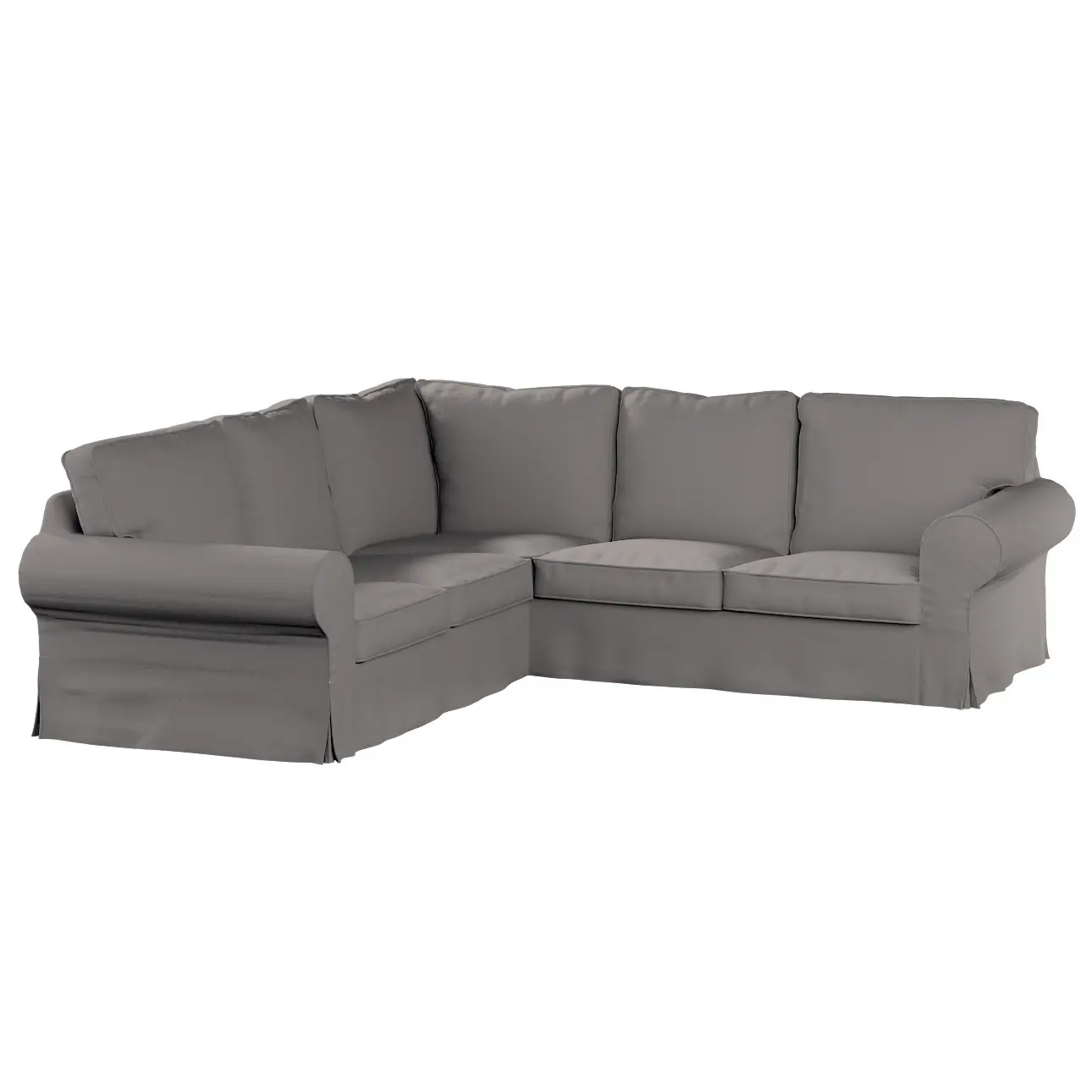 Dekoria Potah na pohovku IKEA  Ektorp rohová, tmavě bežová, pohovka Ektorp rohová, Boucle Teddy, 702-82