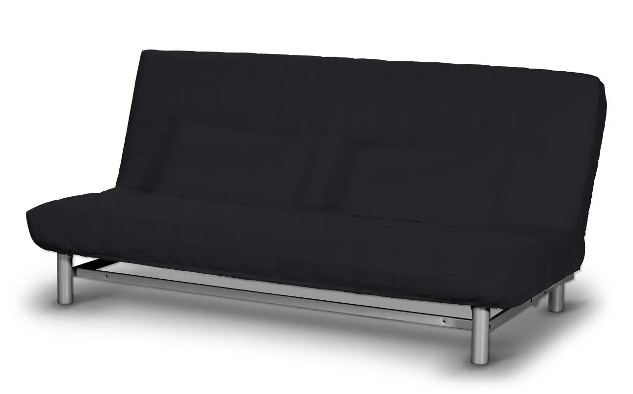 Dekoria Potah na pohovku IKEA  Beddinge krátký, černá, potah na pohovku + 2 polštáře, Etna, 705-00