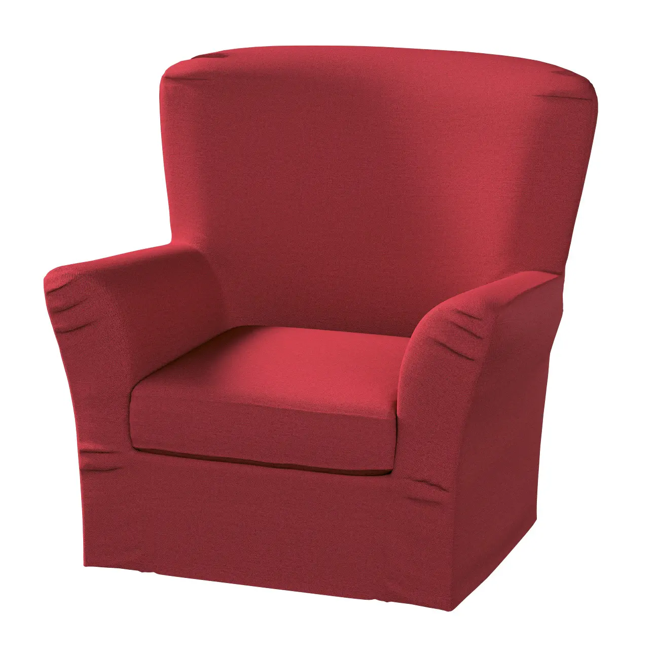Dekoria Potah na křeslo Tomelilla vysoké provedení, se záložkami, 100 % polyester, kØeslo Tomelilla, Living Basic, 162-50