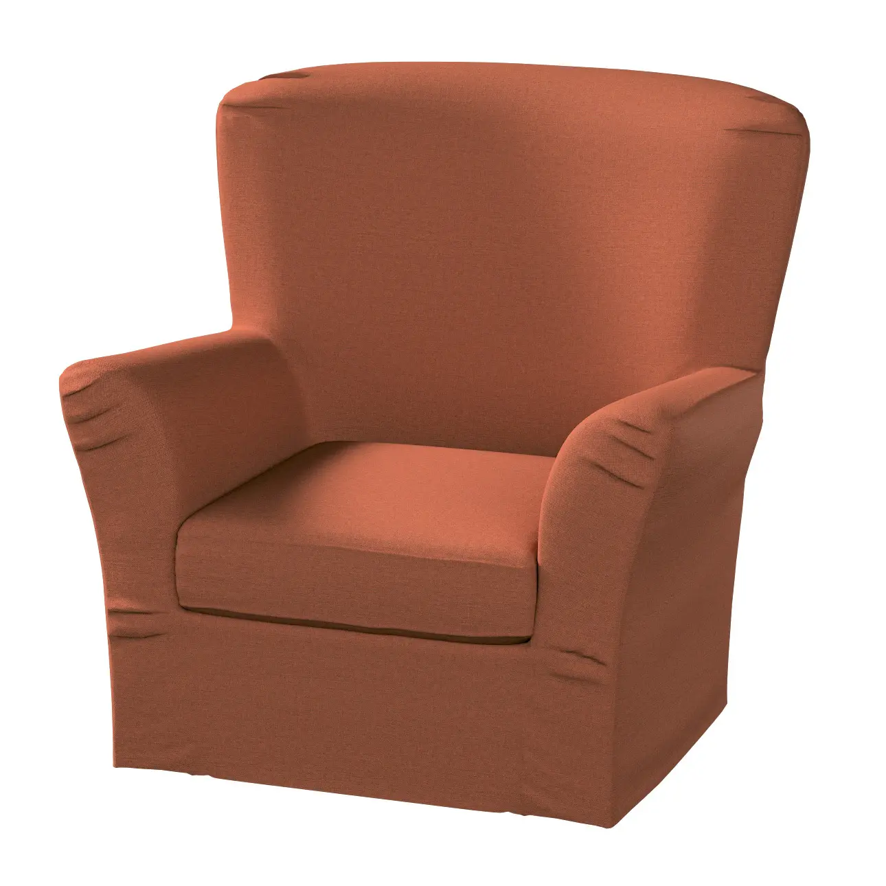 Dekoria Potah na křeslo Tomelilla vysoké provedení, se záložkami, 100 % polyester, kØeslo Tomelilla, Living Basic, 162-48