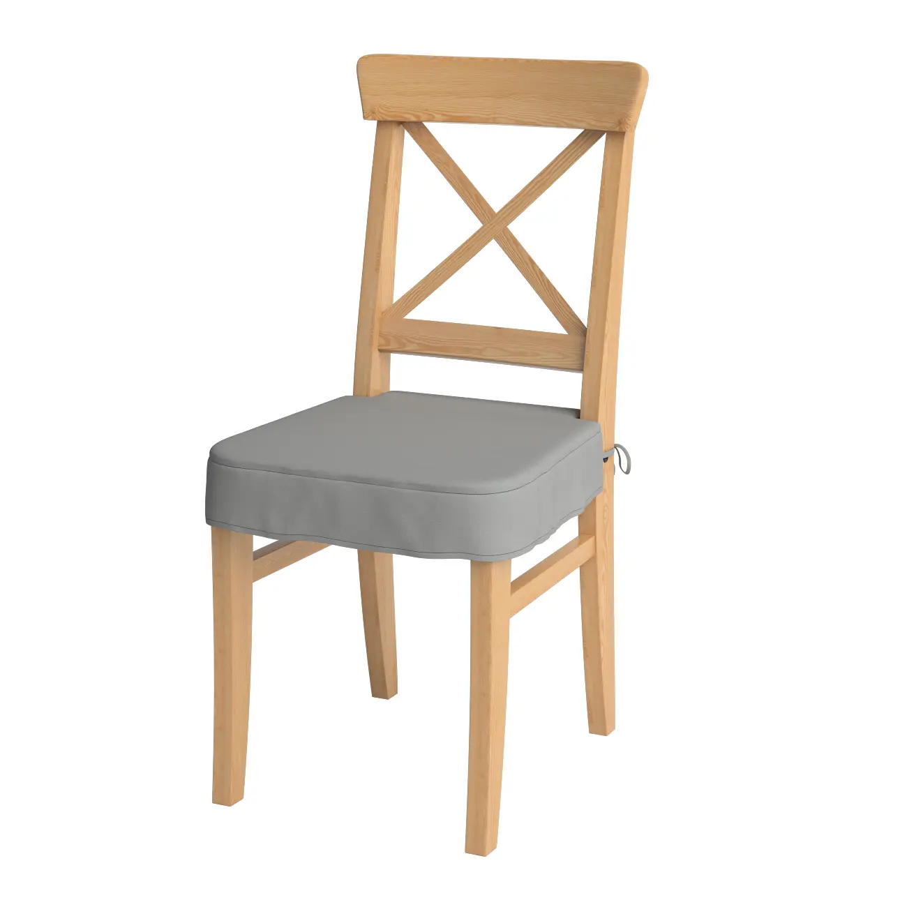 Dekoria Sedák na židli IKEA Ingolf, šedá , židle Inglof, Loneta, 133-24