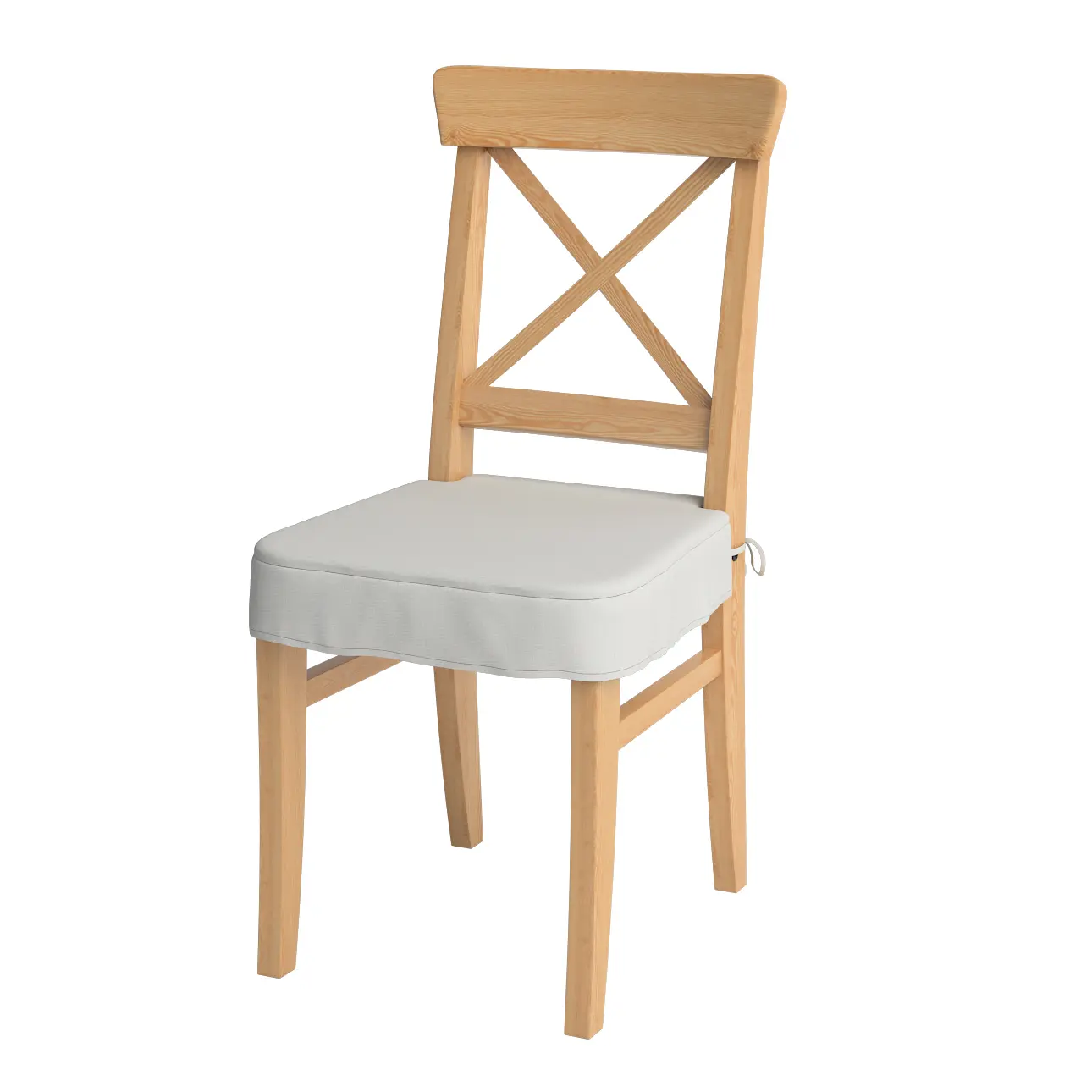 Dekoria Sedák na židli IKEA Ingolf, světlá holubí šeď, židle Inglof, Etna, 705-90