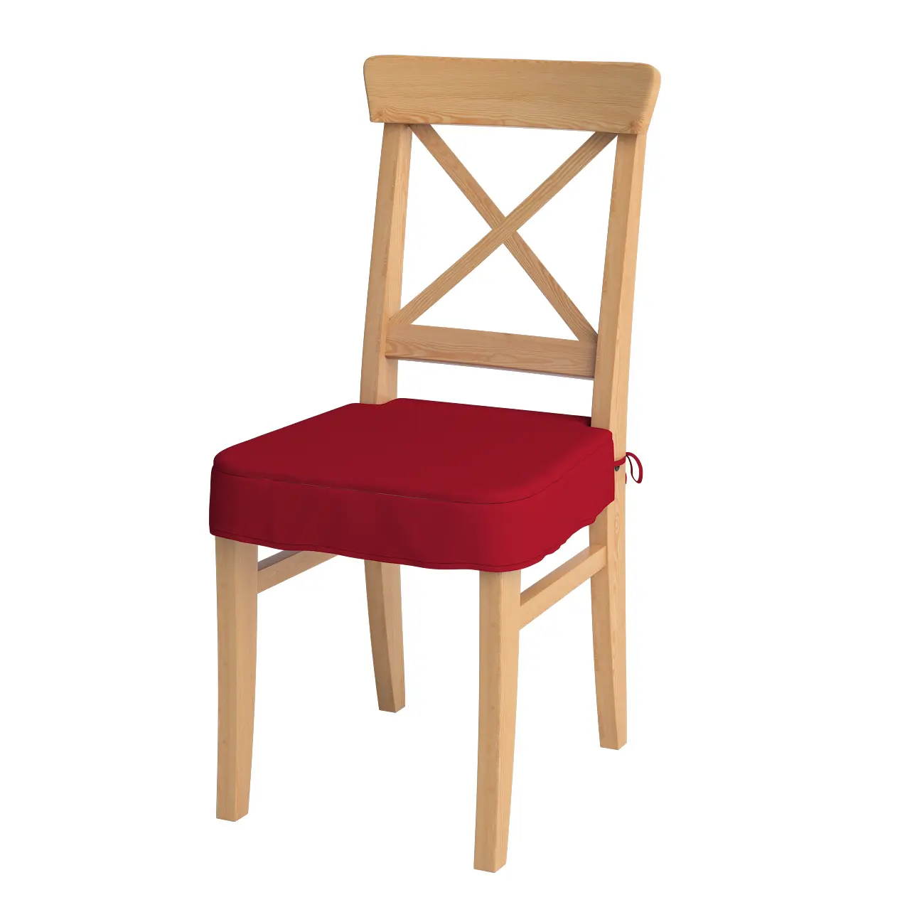 Dekoria Sedák na židli IKEA Ingolf, tmavě červená , židle Inglof, Etna, 705-60