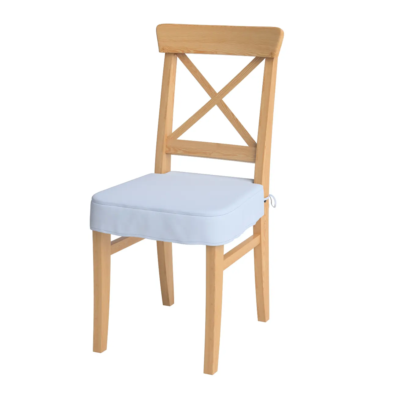 Dekoria Sedák na židli IKEA Ingolf, pastelová blankytná, židle Inglof, Loneta, 133-35