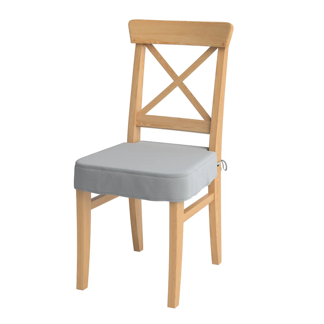 Dekoria Sedák na židli IKEA Ingolf, šedá tmavá, židle Inglof, Ingrid, 705-42