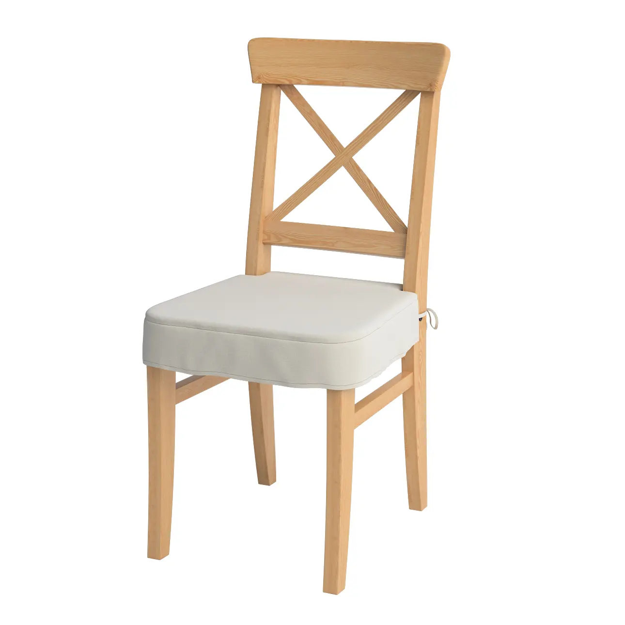 Dekoria Sedák na židli IKEA Ingolf, šedá, židle Inglof, Ingrid, 705-40