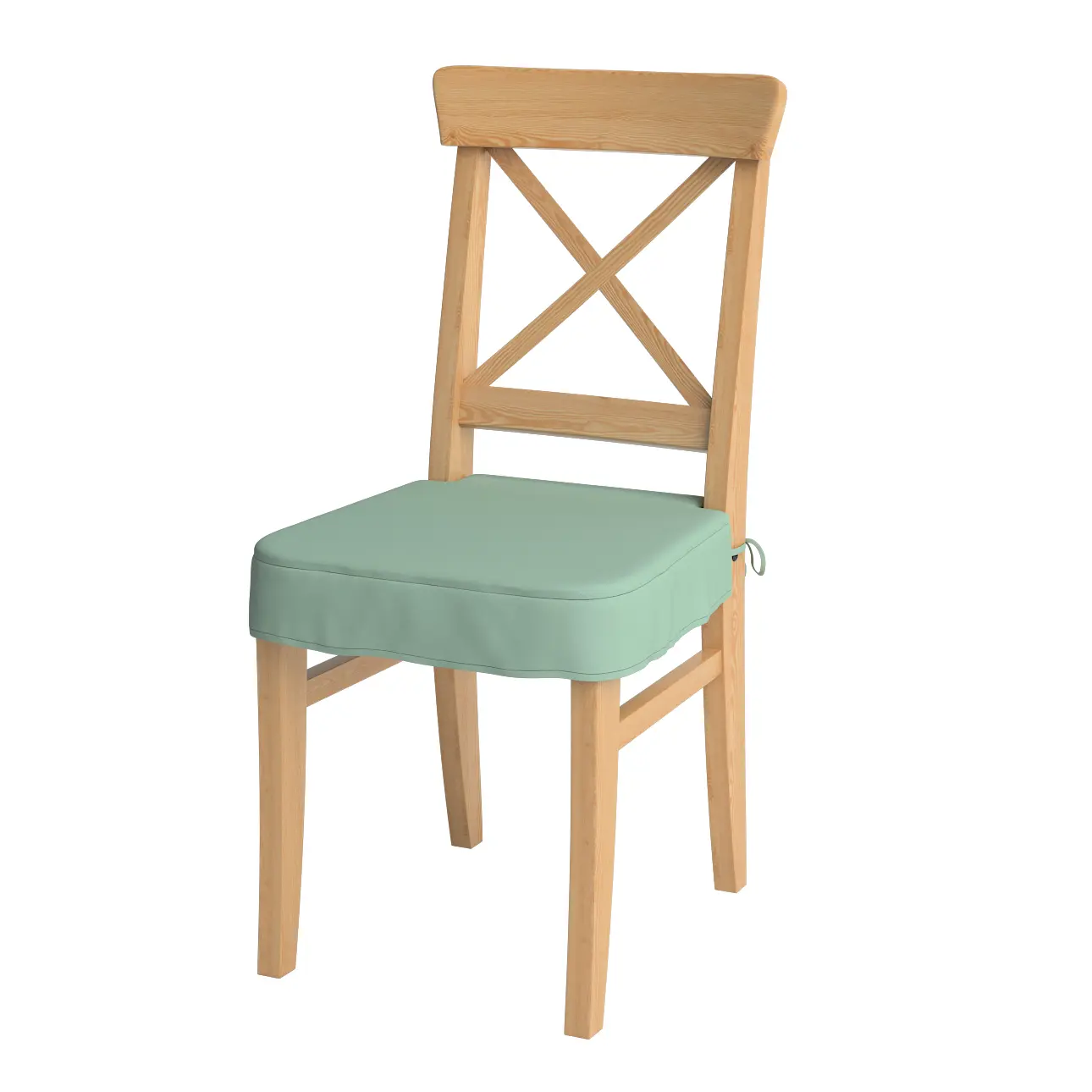 Dekoria Sedák na židli IKEA Ingolf, eukalyptová zelená, židle Inglof, Loneta, 133-61