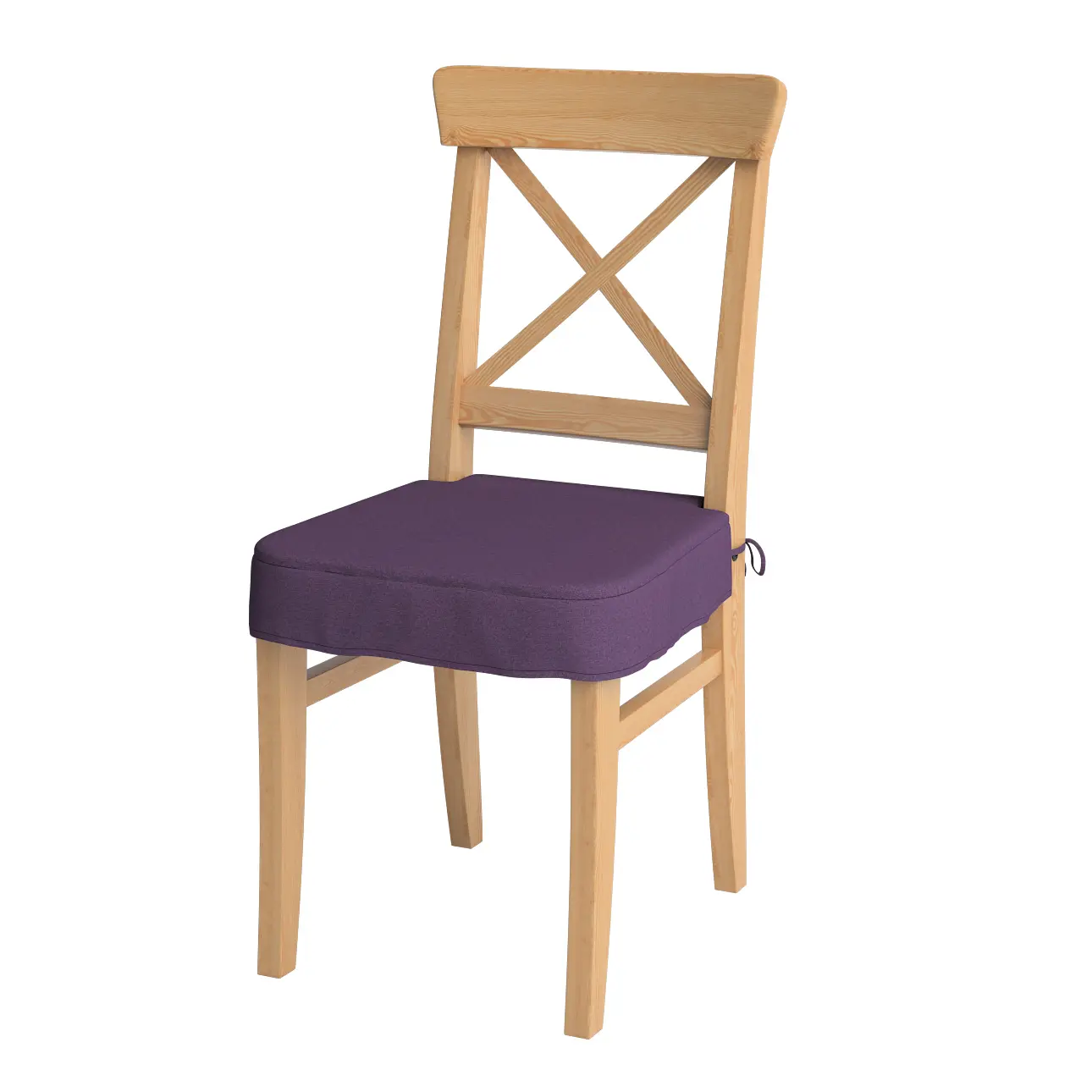 Dekoria Sedák na židli IKEA Ingolf, fialová, židle Inglof, Etna, 161-27