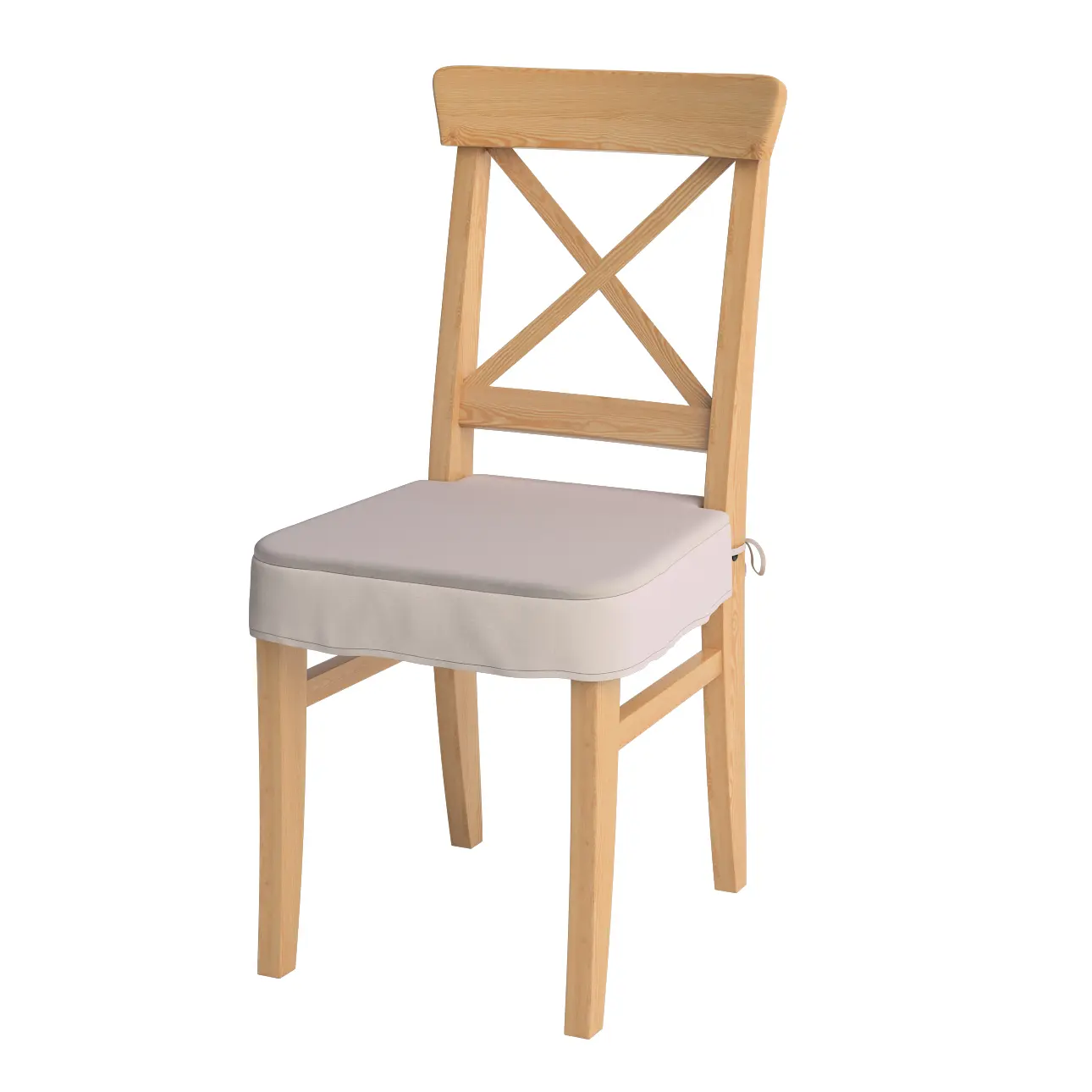 Dekoria Sedák na židli IKEA Ingolf, béžová , židle Inglof, Ingrid, 705-44