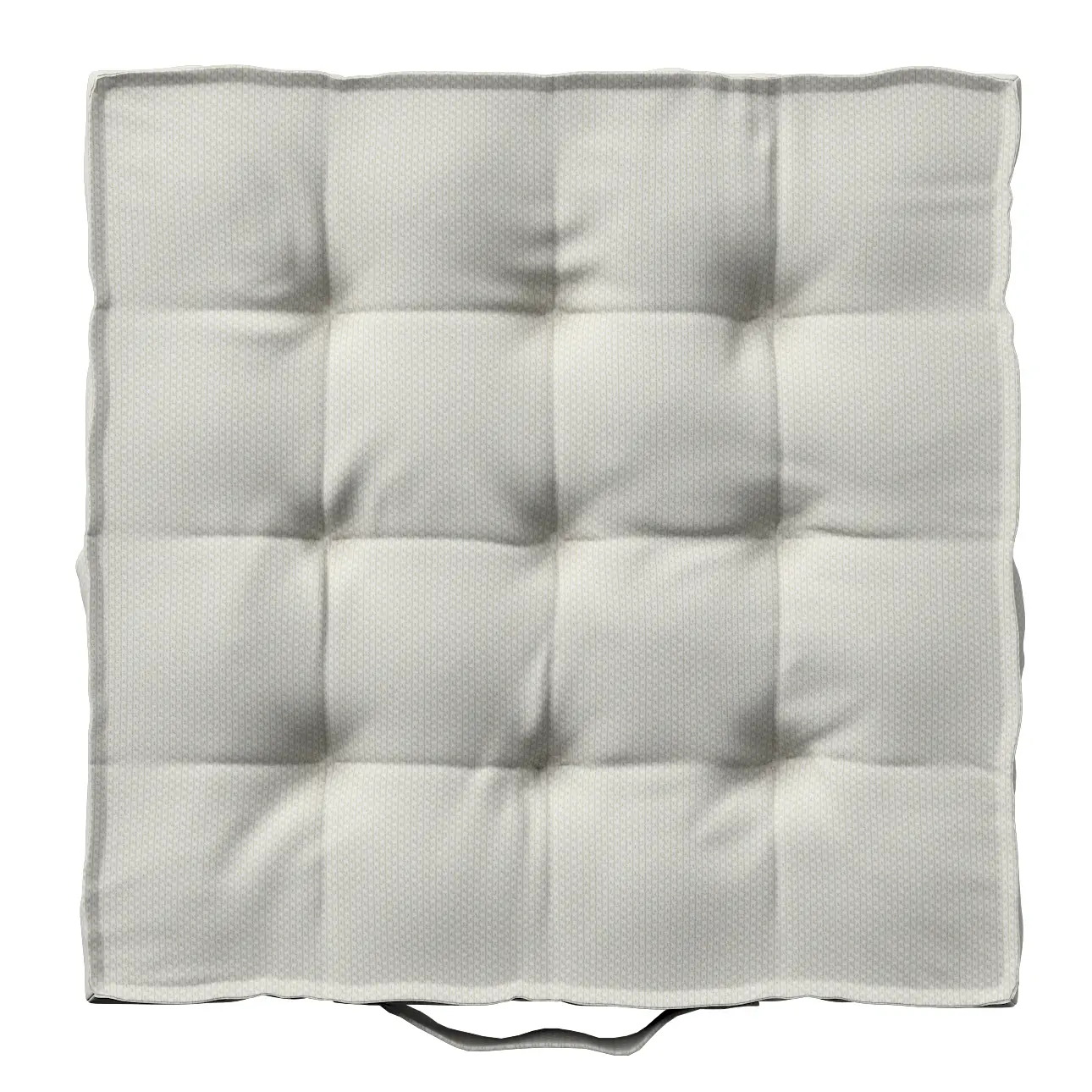 Dekoria Sedák Kuba s úchytem 40x40x6cm nebo 50x50x10cm, světle šedá, 50 x 50 x 10 cm, Living Plus, 162-01