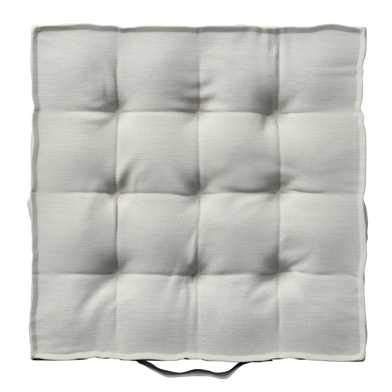 Dekoria Sedák Kuba s úchytem 40x40x6cm nebo 50x50x10cm, šedá, 50 x 50 x 10 cm, Living Plus, 162-37