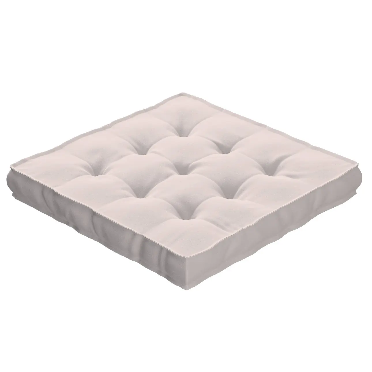 Dekoria Sedák Kuba s úchytem 40x40x6cm nebo 50x50x10cm, ecru, 40 x 40 x 6 cm, Crema, 144-69